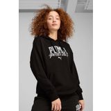 Puma Kadın Siyah Sweatshirt L Beden PUMA CLASS Hoodie TR Modeli