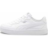 Puma Kadın Skye Clean B-3 Beyaz Spor Ayakkabı Kauçuk Taban ve Nefes Alabilir Yapı ile Rahat 38014702-1