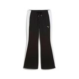 PUMA Kadın T7 paça pantolon, Siyah, M