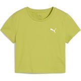 Puma Kadın Tişört Wardrobe Ess Baby Tee Yeşil Renk Nefes Alabilir Kumaş ile Şık Tasarım - XS