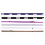 PUMA Kadın TR ESS Hairbands Saç Bandı, PUMA Black-Blue Crystal-Wild Berry-Cool Weather-Dark Clove, Tek Beden