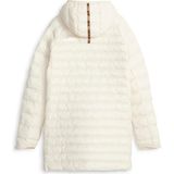 Puma Kadın Uzun Kapüşonlu Packlite Primaloft Mont Ekru Düz Desen Standart - XS
