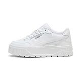 Puma Karmen II Idol Unisex Spor Ayakkabı Beyaz Suni Deri Tabanlı Konforlu Tasarım