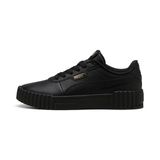 PUMA Kids Carina 3.0 Genç Ayakkabısı, PUMA Black-PUMA Gold, 38.5_5.5_6.5