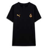 PUMA Kids GALATASARAY FtblESSENTIALS Genç Tişört, PUMA Black, 5-6Y