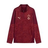 PUMA Kids GALATASARAY Genç Antrenman Fermuarlı Üst, Team Regal Red, 7-8Y