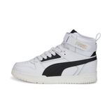 PUMA Kids Rebound Game Genç Ayakkabısı (White-Black-Tea / 3.5)