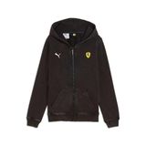 PUMA Kids SCUDERIA FERRARI Sportswear Genç Kapüşonlu SWEATSHIRT, PUMA Black, 9-10Y