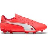Puma King Match FG/AG Erkek Kırmızı Futbol Krampon 10831501 Yetişkin Kullanıma Uygun Şık Tasarım