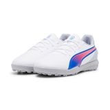 PUMA King Match TT Jr üniseks çocuk spor ayakkabısı, Mavi, 24.0 cm