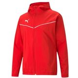 Puma Kırmızı Teamrise All Weather Jacket Erkek Futbol Antrenman Ceketi