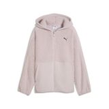 Puma Kız Çocuk Polar Çocuk Polar Sweatshirt Kapüşonlu Fermuarlı Kışlık
