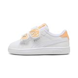 PUMA Kız Çocuk Spor Ayakkabı, PUMA White-Almost Apricot, 25 Numara