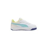 PUMA Kız Çocuk Spor Ayakkabı, PUMA White-Safe Lake-Lemon Sherbert, 38 Numara