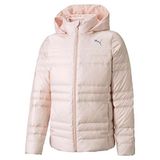 Puma Light Goose Kız Çocuk Pembe Kapüşonlu Mont, Pembe, 5-6 Yaş