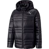 Puma Light Goose Kız Çocuk Siyah Kapüşonlu Mont - 5 - 6 Yaş