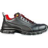 Puma Low Çelik Burunlu Nubuk Deri İş Ayakkabısı S3 Src Esd - Siyah