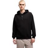 Puma M Cloudspun Hoodie Erkek Siyah Koşu Sweatshirt