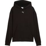 Puma M Crew Ft Hoodıe Erkek Sweatshirt 529311-01 - Siyah