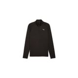 PUMA M PWRTRAIN FAB MIX 1/4 ZIP ERKEK SİYAH SWEATSHIRT 52853401