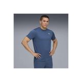 Puma M TAD ESS SOLID CAT TEE LC Mavi Erkek T-Shirt