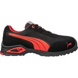 Puma Madrıd Low S1PL Src Iş Güvenliği Ayakkabısı No:45 - Siyah - Kırmızı