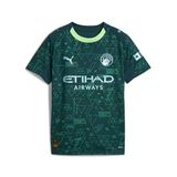 PUMA Manchester City 4. Çocuk Forması 2025/26 Sezonu – Green Terrain, 164