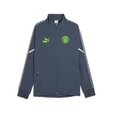 PUMA Manchester Cıty Kıng Ultımate Anthem Erkek Ceket,Galactic Gray-Pro Green L
