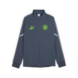 PUMA Manchester Cıty Kıng Ultımate Anthem Erkek Ceket,Galactic Gray-Pro Green M