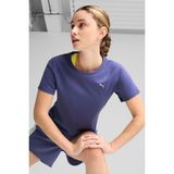 Puma Mavi Kadın Kısa Kol T-Shirt W RUN VELOCITY TEE (TRI-B