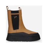 Puma Mayze Stack Cheksea Casual Kadın Hardal Rengi Bot B-38 38674201 (Dar Kalıptı 1 Numara Büyük Almanızı Öneririm) - Kahverengi
