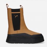 Puma Mayze Stack Chelsea Casual Kadın Hardal Rengı Bot B-38 38674201 (Dar Kalıptı 1 Numara Buyuk Almanızı Onerırım)