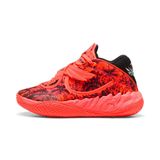 Puma MB.05 Flutter Genç Basketbol Ayakkabısı, 36, 312799, Glowing Red-PUMA Black, Üniseks-Çocuklar