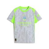 PUMA MCFC 3rd Replica Jr Unisex Çocuk Forma, Cool Weather-Pro Green, 11-12 YAŞ