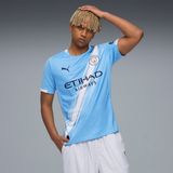 Puma Mcfc Erkek Mavi İç Saha Futbol Forması
