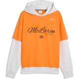 Puma Mclaren Racıng Erkek Kapüşonlu Sweatshırt - Papaya