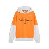 Puma McLAREN RACING Kapüşonlu SWEATSHIRT, L, 637507, Papaya, erkek