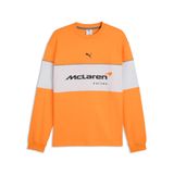 Puma McLAREN RACING LIFESTYLE Geniş Kesim SWEATSHIRT, XL, 637508, Papaya, erkek