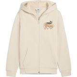 Puma Mid 90S Bej Kapüşonlu Ceket Çocuklar İçin Enerjik Tasarım ve Rahat Kumaş ile 9-10 Yaş - 9 - 10 Yaş