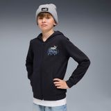 Puma Mid 90s Full Zip Çocuk Lacivert Kapüşonlu Ceket, 9-10 Yaş