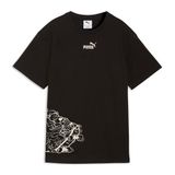 Puma Mid 90s Relaxed Graphic Erkek Çocuk Siyah Tişört
