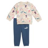 Puma Minicats Crew Set Bej Çocuk Eşofman Takımı