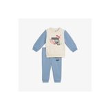 Puma Minicats Little Runners Çocuk Krem Eşofman Takımı