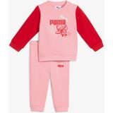 Puma Minicats Little Runners Çocuk Pembe Eşofman Takımı.27 - 27-Pembe - 2 - 3 Yaş