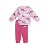 PUMA MINICATS SUPER PUMA AOP Crew Eşofman Takımı Unisex Bebek