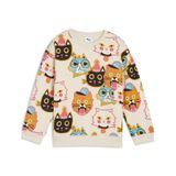 Puma Moody Cat Crew Çocuk Bisiklet Yaka Sweatshirt, 5-6 Yaş