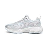 Puma Morphic Unisex Mavi Detaylı Beyaz Spor Ayakkabı,37-Beyaz 37