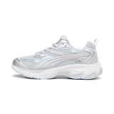 Puma Morphic Unisex Mavi Detaylı Beyaz Spor Ayakkabı,37-Beyaz 38