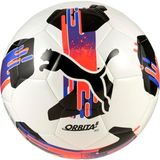 PUMA Orbita 6 MS Top PUMA White-Glowing Red-Purple Glimmer Futbol Topu
