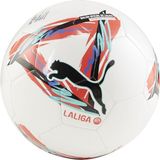 Puma Orbita La Liga 1 Unisex Yetişkin Futbol Topu Puma White-Multicolor 5 - Çok Renkli